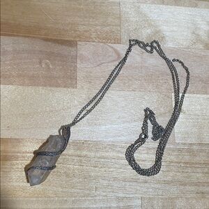 Pamela Love crystal serpent necklace quartz snake Pamela love